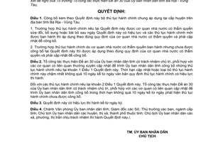 Quyết định 2212/QĐ-UBND  công bố bộ thủ tục hành chính chung