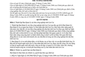 Quyết định 926/QĐ-TTg thành lập Ban Quản lý khu công nghiệp tỉnh Lào Cai