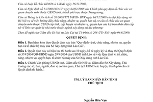 Quyết định 13/2009/QĐ-UBND vị trí chức năng nhiệm vụ quyền hạn tổ chức Sở Xây dựng Lào Cai