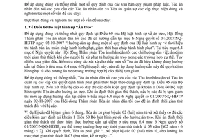 Công văn 99/TANDTC- KHXX thi hành quy định văn bản quy phạm pháp luật