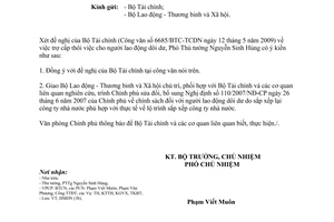 Công văn 4665/VPCP-ĐMDN giải quyết lao động dôi dư do sắp xếp lại công ty nhà nước