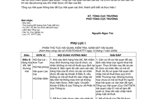 Công văn 4155/TCHQ-KTTT hướng dẫn thực hiện nội dung của Thông tư 79/2009/TT-BTC