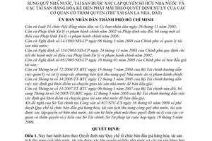 Quyết định 47/2009/QĐ-UBND quy chế bán đấu giá hàng hóa tài sản tịch thu sung quỹ NN xác lập quyền SHNN kê biên phát mãi quyết định xử lý cơ quan NN
