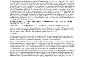 Chỉ thị 13/2009/CT-UBND xây dựng kế hoạch phát triển kinh tế - xã hội dự toán ngân sách thành phố Hồ Chí Minh năm 2010