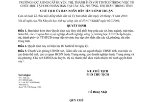 Quyết định 1863/QĐ-UBND năm 2009 Quy chế phối hợp