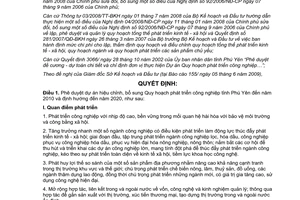 Quyết định 1288/QĐ-UBND năm 2009 Quy hoạch phát triển công nghiệp Phú Yên