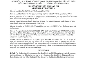 Nghị quyết 11/2009/NQ-HĐND phê chuẩn điều chỉnh mức phụ cấp