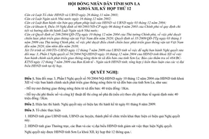 Nghị quyết 278/2009/NQ-HĐND sửa đổi Nghị quyết 50/2004/NQ-HĐND chính sách phát triển giao thông nông thôn