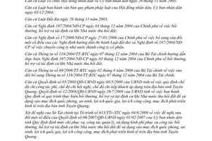 Quyết định 2393/QĐ-UBND 2009 sửa đổi Quyết định 06/2007/QĐ-UBND Tuyên Quang