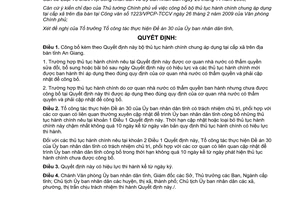 Quyết định 1556/QĐ-UBND công bố bộ thủ tục hành chính