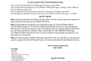 Quyết định 91/2009/QĐ-UBND thu hút, sử dụng, đào tạo tài năng trẻ nguồn nhân lực chất lượng cao thành phố Hà Nội