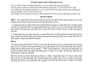 Quyết định 816/QĐ-UBND công bố bộ thủ tục hành chính chung áp dụng tại