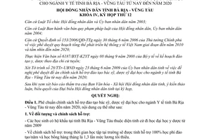 Nghị quyết 10/2009/NQ-HĐND chính sách hỗ trợ đào tạo bác sỹ dược sỹ đại học