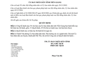 Quyết định 2597/QĐ-UBND năm 2009 công bố danh mục văn bản hết hiệu lực Tiền Giang