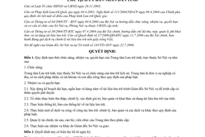 Quyết định 1038/QĐ-UBND năm 2009 chức năng nhiệm vụ quyền hạn Trung tâm lưu trữ tỉnh Bắc Ninh