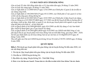 Quyết định 1137/QĐ-UBND phê duyệt quy hoạch phát triển giao thông vận tải