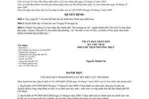 Quyết định 63/2009/QĐ-UBND công bố văn bản hết hiệu lực