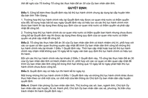 Quyết định 2688/QĐ-UBND công bố bộ thủ tục hành chính chung áp dụng