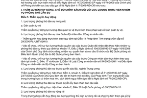Thông tư liên tịch 43/2009/TTLT-BQP-BTC-BKH&ĐT-BLĐTB&XH hướng dẫn Nghị định 117/2008/NĐ-CP phòng thủ dân sự
