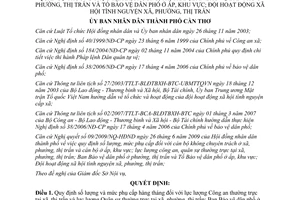 Quyết định 45/2009/QĐ-UBND số lượng mức phụ cấp lực lượng Công an xã phường