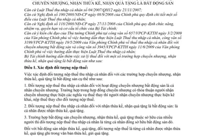 Thông tư 161/2009/TT-BTC thuế thu nhập cá nhân chuyển nhượng, nhận thừa kế, nhận quà tặng bất động sản