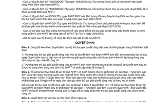 Quyết định 426/QĐ-NHPT năm 2009 thủ tục giải quyết công việc Ngân hàng Phát triển VN