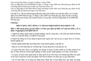 Thông tư liên tịch 09/2009/TTLT-BYT-BTC hướng dẫn bảo hiểm y tế