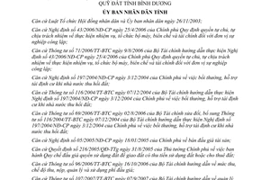 Quyết định 60/2009/QĐ-UBND Quy chế quản lý tài chính Trung tâm Phát triển quỹ đất Bình Dương