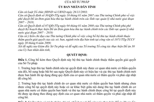 Quyết định 590/QĐ-UBND công bố bộ thủ tục hành chính