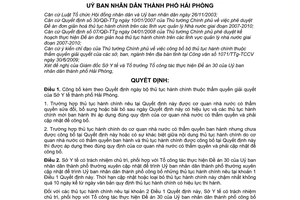 Quyết định 1596/QĐ-UBND bộ thủ tục hành chính