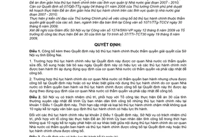 Quyết định 2378/QĐ-UBND công bố bộ thủ tục hành chính