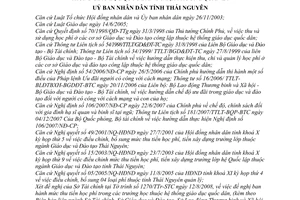 Quyết định 24/2009/QĐ-UBND mức thu tiền học phí