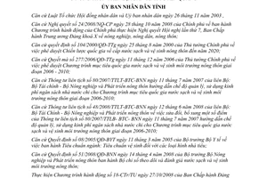 Quyết định 272/QĐ-UBND 2009 hỗ trợ xây dựng 3 công trình vệ sinh ở nông thôn Tuyên Quang