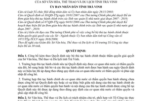 Quyết định 1620/QĐ-UBND công bố bộ thủ tục hành chính