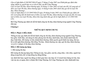Thông tư 25/2009/TT-BCT công tác thi đua, khen thưởng ngành công thương