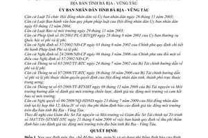 Quyết định 66/2009/QĐ-UBND thu phí thẩm định báo cáo đánh giá tác động