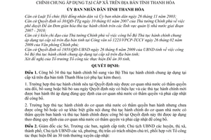 Quyết định 2895/QĐ-UBND công bố thủ tục hành chính bổ sung