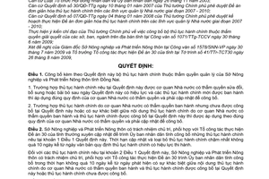 Quyết định 2485/QĐ-UBND công bố bộ thủ tục hành chính