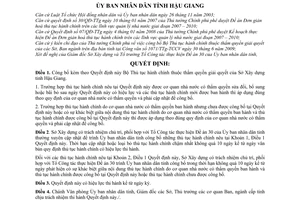 Quyết định 2340/QĐ-UBND công bố Bộ Thủ tục hành chính