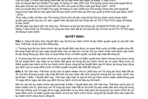 Quyết định 2483/QĐ-UBND công bố bộ thủ tục hành chính