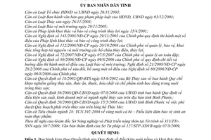 Quyết định 42/2009/QĐ-UBND điều kiện nuôi trồng  khai thác thủy sản trên lòng hồ Thác Mơ