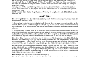 Quyết định 247/QĐ-UBND  công bố bộ thủ tục hành chính