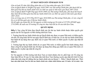 Quyết định 995/QĐ-UBND công bố bộ thủ tục hành chính