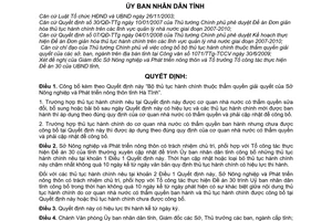 Quyết định 2672/QĐ-UBND công bố Bộ thủ tục hành chính