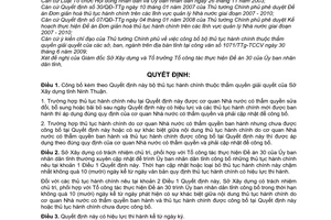 Quyết định 241/QĐ-UBND  công bố bộ thủ tục hành chính