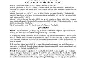 Quyết định 4493/QĐ-UBND công bố bộ thủ tục hành chính cấp huyện thành phố Hà Nội