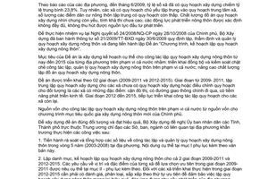 Công văn 1614/BXD-KTQH triển khai công tác lập quy hoạch xây dựng nông thôn trên phạm vi cả nước từ 2009-2015