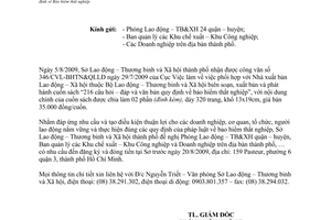 Công văn 5989/LĐTBXH-VP đặt mua sách hỏi – đáp văn bản quy định Bảo hiểm thất nghiệp