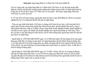 Công văn 6013/NHNN-TT 2009 đăng ký chữ ký kế toán trưởng trên chứng từ giao dịch với ngân hàng