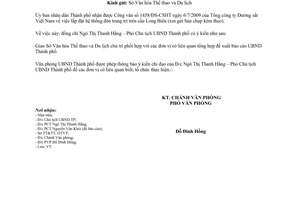 Công văn 2046/VP-VHKG lắp đặt hệ thống đèn trang trí trên cầu Long Biên